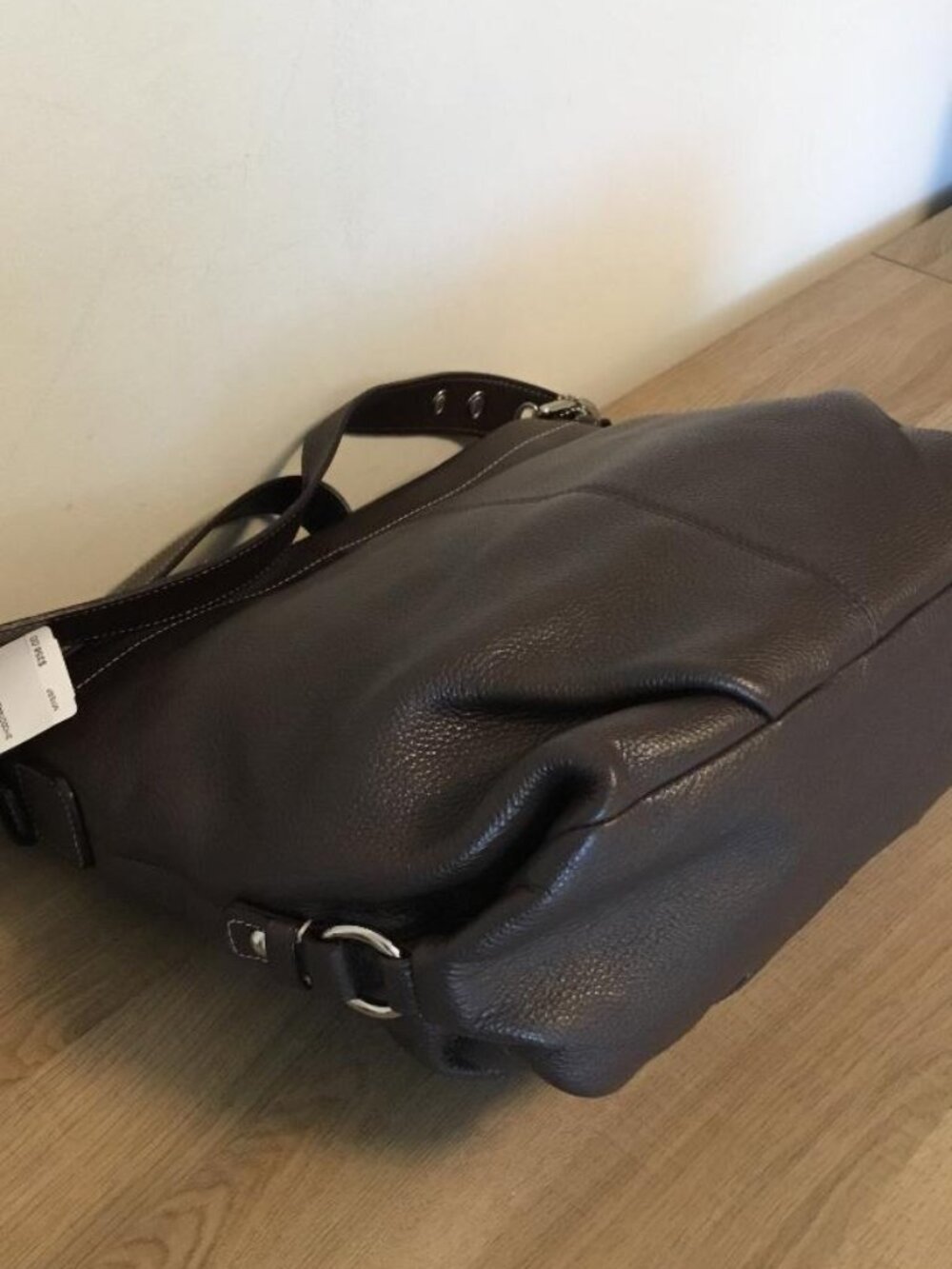 Coach Mahogany Pebbled Leather Convertible Shoulder Bag SoHo Model NWT - Picture 10 of 14